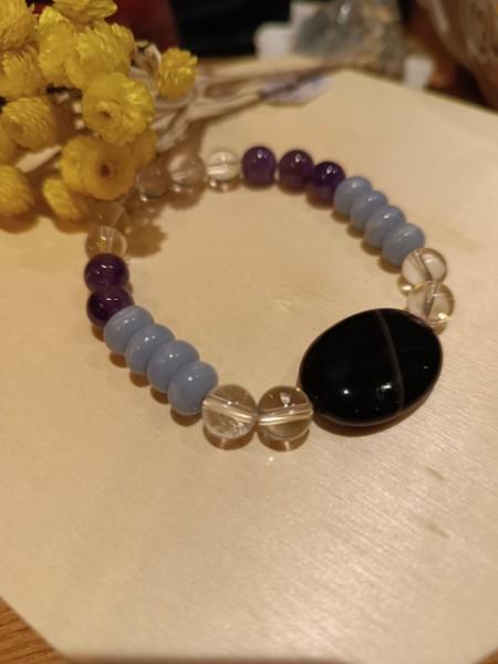Bracelet en pierre naturel semi-précieuse 