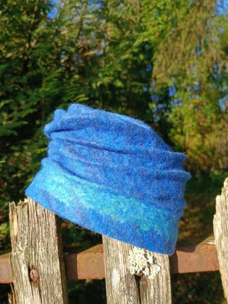 chapeau en laine feutrée