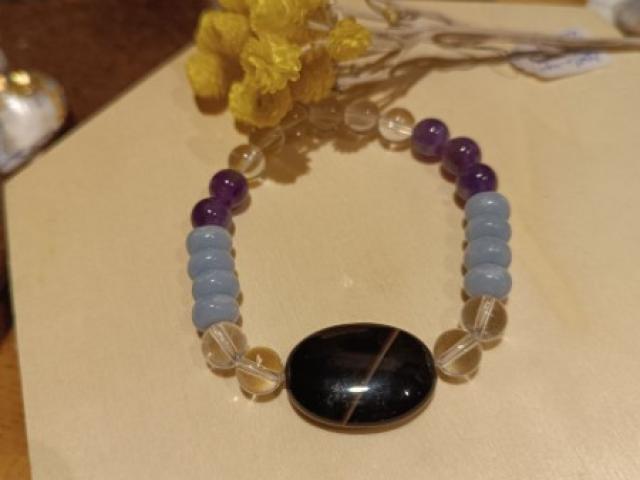 Bracelet en pierre naturel semi-précieuse 