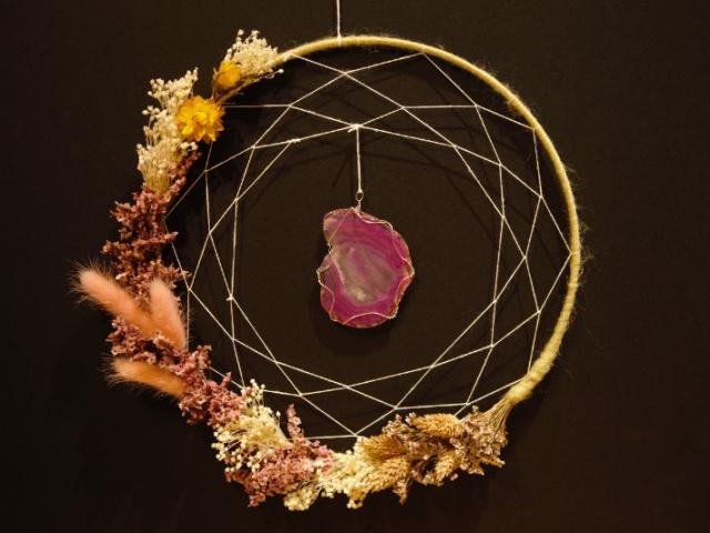 Couronne de fleurs