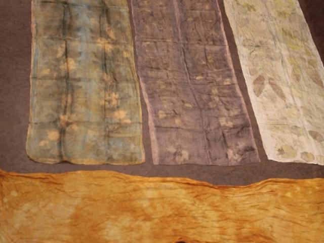 Foulards en écoprint