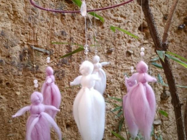 mobile des anges/ fées