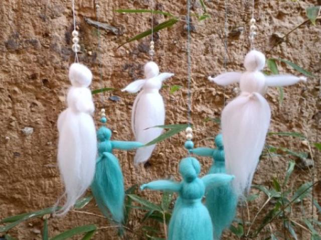 mobile des anges/ fées